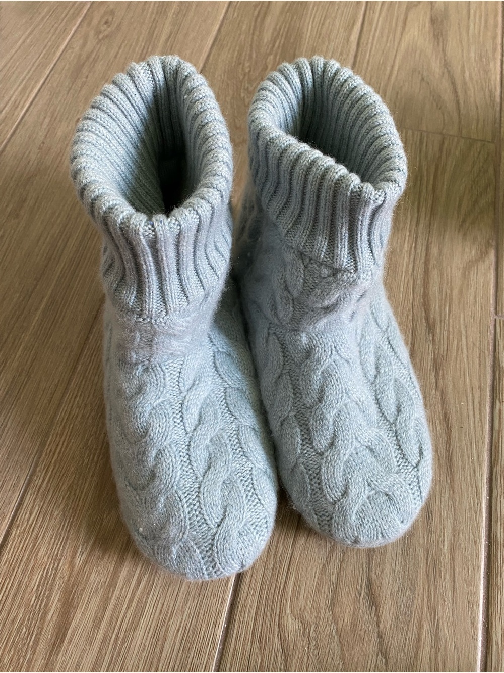 Garnet Hill Cashmere Slippers